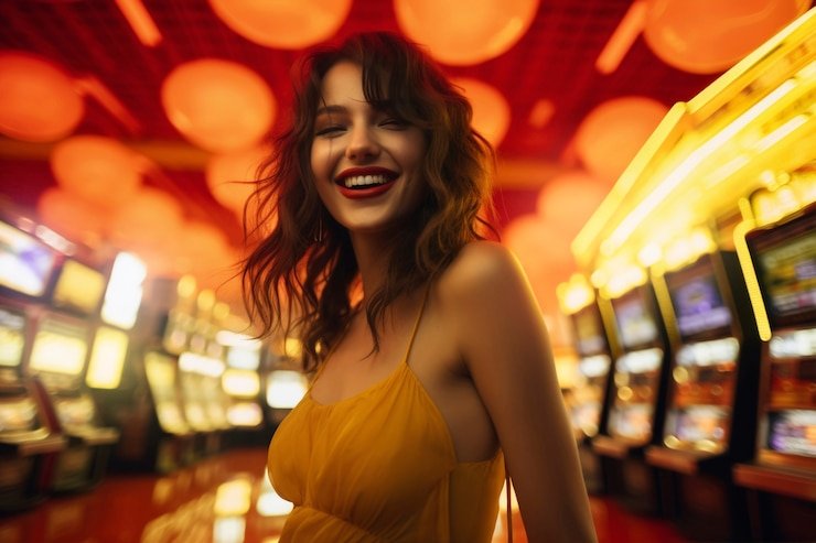 Pengguna membaca syarat bonus